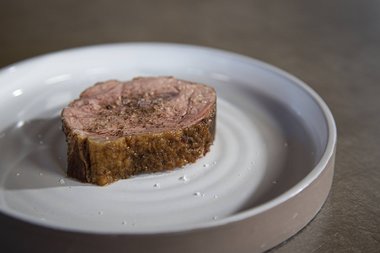 Bon appétit de la côte de veau!