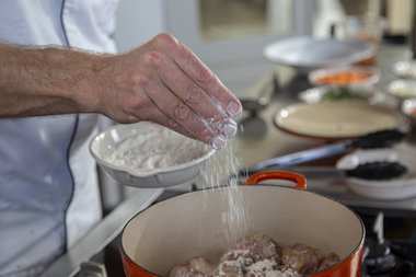 Au bout d'une heure de cuisson environ.